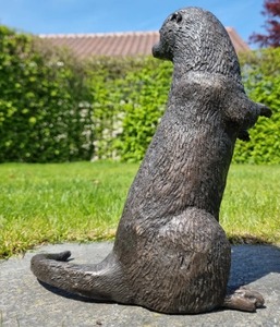 Estatua de escultura de Sello de Bronce de tamaño natural moderno para decoración del hogar, estatua de Animal decorativa Vintage de granja, sello Natural abstracto - Product Image 2