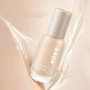 Fond de Teint Liquide Éclaircissant Haute Qualité Couvrance Totale Longue Durée Marque Privée Fini Mat Imperméable Protection Solaire Contrôle du Sébum - Product Image 1