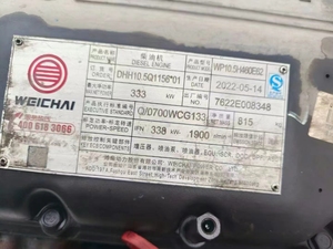 เครื่องยนต์รถบัสมือสองจากประเทศจีนรถบรรทุก420มือสองจาก Weichai WP12.400E50 400แรงม้า12L เครื่องยนต์ดีเซล5ตัว - Product Image 3