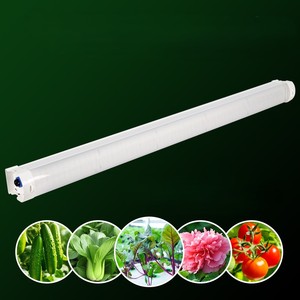 Bandes <span class=keywords><strong>LED</strong></span> 60W PPE3.0 à haute efficacité sous l'auvent avec spectre rouge moyen et indice IP66 pour les fermes hydroponiques verticales