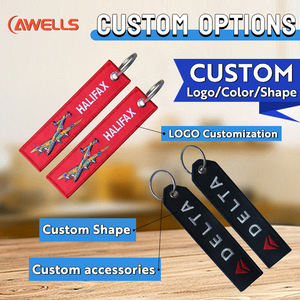 Portachiavi Ricamato AWELLS, Accessorio Resistente per Auto e <span class=keywords><strong>Avventure</strong></span> all'Aperto, Design Elegante Personalizzabile, <span class=keywords><strong>Regalo</strong></span> Ideale - Product Image 5