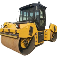 Nouvelle rouleuse vibrante à double tambour LTC210 de 10 tonnes, machine de nivellement et de compactage, moteur hydraulique complet de 75 kW avec pompe à engrenages