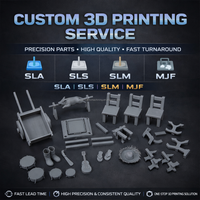 Service d'impression 3D personnalisé, produits personnalisés en plastique et en métal, service d'impression SLA SLM