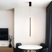 Lustres artistiques en aluminium à LED de style européen et lumières murales/plafonniers avec fonction à intensité variable pour villas hôtels appartements