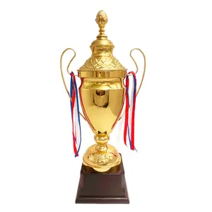Yiwu collezione trofeo di calcio campione della lega in metallo trofeo di calcio campione della lega trofeo di calcio campione campionato - Product Image 1