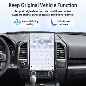 Écran tactile 17,2 pouces Android Auto GPS Navigation Autoradio CarPlay sans fil 8 Go + 128 Go pour Ford F150 F250 F450 Raptor 2015-2020 - Product Image 5