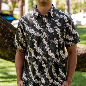 Polo de haute qualité, luxueux, respirant, imprimé, à boutons, polo personnalisé en coton, chemise de golf - Product Image 3