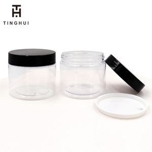 Pot en PET transparent à large ouverture de 16 oz, 32 oz, 500 ml, 1000 ml avec couvercle en aluminium, récipients en plastique pour le stockage des aliments, pot à salade - Product Image 2