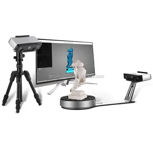 2023ホットセールCNC機械高精度3DシャイニングEinscan SEV2 SP V2スキャナー、ターンテーブル付き低価格機械