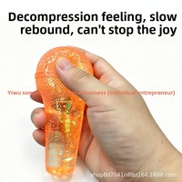 Jouet anti-stress en caoutchouc coloré en forme de microphone, gadget de décompression pour les plus de 14 ans, pour la libération de l'excès d'énergie