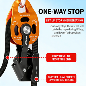Sollevatore a carrucola salvaspazio da 400 kg <span class=keywords><strong>per</strong></span> unità esterna di condizionatori d'aria, <span class=keywords><strong>per</strong></span> montaggio, smontaggio e installazione domestica - Product Image 4