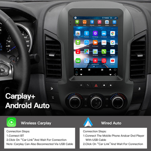 Autoradio HFMidia 12,1 pouces avec écran vertical, multimédia vidéo, compatible CarPlay sans fil pour Ford Ranger F250 2011-2019 - Product Image 4