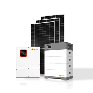 Sistema Híbrido Solar Completo de 8 kW, 10 kW, 12 kW, 15 kW, Sistema Solar Fuera de la Red, Sistema de Almacenamiento de Energía con Batería de Litio para el Hogar - Product Image 1