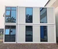 Casa Contenedor Modular Prefabricada en China con Paneles Sándwich de Acero, 3 Dormitorios y Diseño Transpirable para Uso Escolar y Comercial