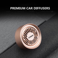 Diffuseur de parfums de voiture désodorisant de luxe en or exclusif personnalisé gratuit en petit lot