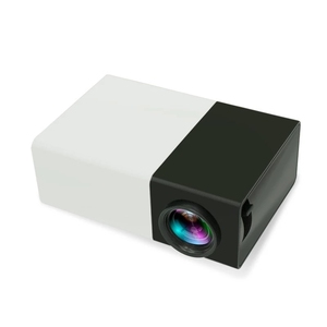 Projecteur de poche mini portable avec batterie intégrée CPYP G300 2020, HD 1080P, mini projecteur YG300 avec tuner <span class=keywords><strong>TV</strong></span>, cinéma maison en plein air - Product Image 5