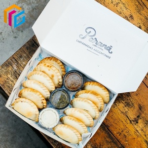 Caja <span class=keywords><strong>de</strong></span> Embalaje <span class=keywords><strong>para</strong></span> <span class=keywords><strong>Empanadas</strong></span> con Logotipo Personalizado <span class=keywords><strong>de</strong></span> Fábrica, con Compartimento Divisor, <span class=keywords><strong>Cajas</strong></span> <span class=keywords><strong>de</strong></span> Cartón Individuales <span class=keywords><strong>para</strong></span> Empacar <span class=keywords><strong>Empanadas</strong></span> <span class=keywords><strong>y</strong></span> Dumplings - Product Image 4