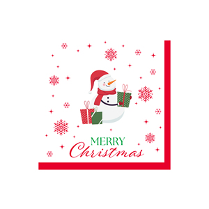 DAMAI Customized Disposable Paper Plates with Santa and Christmas Deer Pattern Christmas Theme Tableware Set Decorations - Product Image 3