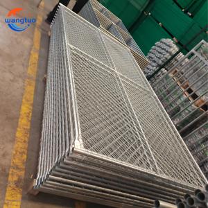 La barrière provisoire <span class=keywords><strong>de</strong></span> maillon <span class=keywords><strong>de</strong></span> chaîne <span class=keywords><strong>de</strong></span> jambes en métal <span class=keywords><strong>de</strong></span> panneau <span class=keywords><strong>de</strong></span> barrière <span class=keywords><strong>de</strong></span> construction provisoire tient la clôture <span class=keywords><strong>de</strong></span> panneau <span class=keywords><strong>de</strong></span> maille - Product Image 3