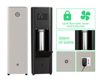 Diffuseur d'arôme électrique sans eau de luxe 500ml Machine à air parfumé au sol 1 an de garantie Utilisation commerciale Métal trempé
