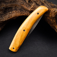 Couteau pliant multifonctionnel d'extérieur - Lame résistante à la corrosion avec clip de ceinture et allume-feu