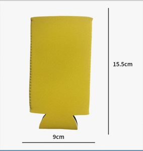 Funda de Neopreno Personalizada para Latas de Bebidas y Cerveza, para Fiestas, Sublimación en Blanco, Aislada, para Latas Delgadas de 12oz y 16oz - Product Image 2