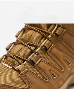 Botas Tácticas de Media Caña Negras para Hombre, con Puntera de Acero, para Seguridad, Combate, <span class=keywords><strong>Senderismo</strong></span> y Escalada, de <span class=keywords><strong>Verano</strong></span>, para Hombre y <span class=keywords><strong>Mujer</strong></span> - Product Image 5