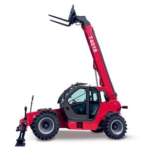 Carretilla elevadora telescópica tipo construcción 4WD modo cangrejo con motor de turbocompresor Cummins 7M 10M altura de elevación telescópica - Product Image 1