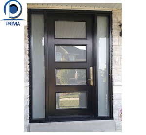 <span class=keywords><strong>Prix</strong></span> usine Portes en fonte d'aluminium <span class=keywords><strong>Double</strong></span> panneau <span class=keywords><strong>Porte</strong></span> <span class=keywords><strong>blindée</strong></span> de sécurité Entrée - Product Image 3