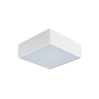 Chambre à coucher salon carré rond panneau lumineux plafonnier Dimmable moderne encastré plafonniers