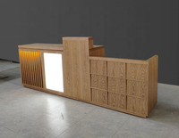 Table de réception personnalisée, moderne, écologique, durable, certifiée ISO, comptoir de caisse, marque Jiachenxin, modèle SY-DGN