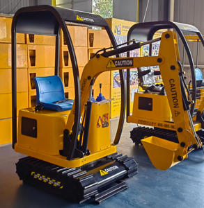 Excavatrice d'amusement pour enfants WZD-4 : Produits de terrain de jeux pour enfants personnalisables - Product Image 2