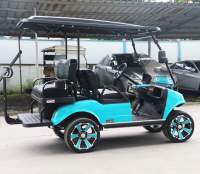 Voiturette de golf utilitaire 4 places, véhicule électrique tout-terrain, prix HDK EVOLUTION, voiturette de golf électrique