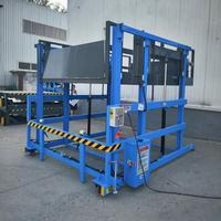 Plateforme de chargement et de déchargement mobile hydraulique personnalisable de 2 tonnes, équipement de levage pour camions porte-conteneurs, table élévatrice CE