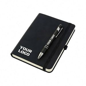 Wholesale Fresh Color Notebook Hardcover Diary Customized Journal With Lined Inner Page, Pen Loop and Ribbon <b>Bookmark</b> - Product Image 1
