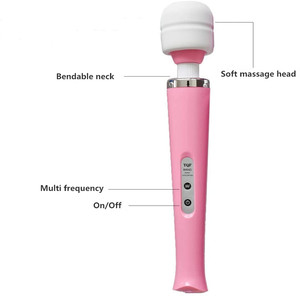 Potente Massaggiatore a Bacchetta con 10 Velocità di Vibrazione, Vibratore Manuale per <span class=keywords><strong>Massaggi</strong></span> Intimi Femminili - Product Image 2