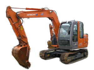 Excavadora de cadenas Hitachi ZX70 de segunda mano con embalaje EPR Francia, excavadora Hitachi ZX70, cucharón de excavadora Hitachi - Product Image 2
