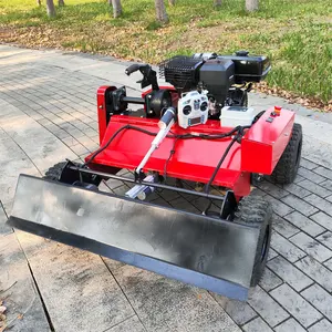 DQG Household Gasoline 0 Turn Garden 2 Stroke 4 Stroke Lawn Mower Remote Control Wheeled Lawn Mower