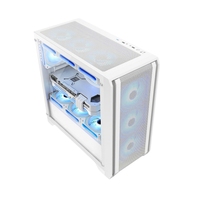 Boîtier d'ordinateur Gamer en verre TG à haut débit d'air Boîtier PC Tour de jeu ATX Boîtier de jeu