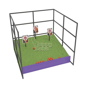 Équipement de terrain de jeu intérieur amusant pour les jeux de parc de trampoline pour enfants et les sports interactifs de basket-ball Slam Dunk dans les parcs d'attractions - Product Image 5