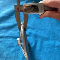 Piston extérieur en aluminium pour pompes à double diaphragme à air comprimé de 1,5 pouces, avec garniture en caoutchouc, remplace Wilden P/N 04-4552-01