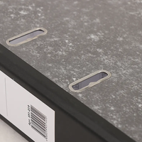 Carpeta de archivos A4 al por mayor con papel de mármol de tablero duro y carpeta de archivos de arco para papelería de oficina producto de archivo de calidad