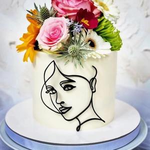 Fournitures de décoration de gâteaux, décorations de gâteaux en acrylique pour la Saint-Valentin, anniversaire, dessert, mariage, fête, décoration de gâteaux - Product Image 4