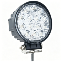 4.5Inch 42W Round LED Work Light IP68 Waterproof 12-48V Auxiliary Driving Lamp Offroad Car Truck Forklift Machinery 2800 Lumens