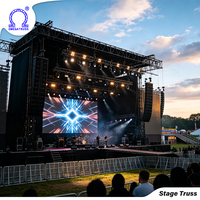 Sistema de Entramado de Aluminio Personalizable para Exteriores, Estructura de Entramado Resistente y Modular para Eventos Musicales y Exhibiciones