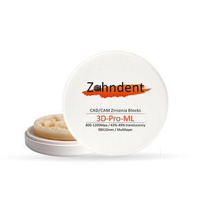Prodotti cinesi ossido di zirconio multistrato con estetica naturale disco di Zirconia dentale - Product Image 6