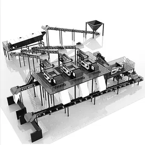 Service de conseil en construction Séparation recyclage des déchets solides enlèvement d'aluminium usine de flocons d'animaux