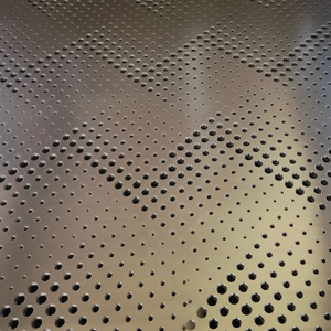 แผ่นเจาะตาข่ายโลหะอลูมิเนียมแบบมีรูพรุนแผ่นกรองสำหรับงานเกษตรงานแปรรูปอาหาร SS304อุตสาหกรรม - Product Image 1