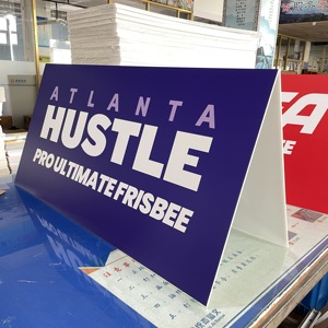 Ort Evento Design Dinâmico Banners Triângulo Envio Rápido Placas De Publicidade - Product Image 2