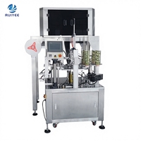 Machine de remplissage et de scellage de gobelets cachés entièrement automatique pneumatique pour l'emballage de boissons
